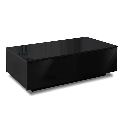 darrahopens Furniture > Living Room Artiss Modern Coffee Table 4 Storage Drawers High Gloss Living Room Furniture Black