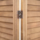 darrahopens Furniture > Living Room Artiss Room Divider Privacy Screen Foldable Partition Stand 4 Panel Brown