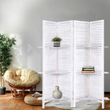 darrahopens Furniture > Living Room Artiss Room Divider Privacy Screen Foldable Partition Stand 4 Panel White