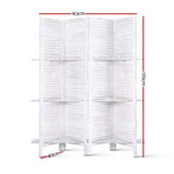 darrahopens Furniture > Living Room Artiss Room Divider Privacy Screen Foldable Partition Stand 4 Panel White