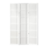 Darrahopens Furniture > Living Room Artiss Room Divider Screen Privacy Wood Dividers Stand 3 Panel Nova White