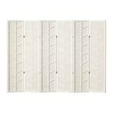 Darrahopens Furniture > Living Room Artiss Room Divider Screen Privacy Wood Dividers Stand 6 Panel Archer White