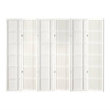 Darrahopens Furniture > Living Room Artiss Room Divider Screen Privacy Wood Dividers Stand 6 Panel Nova White