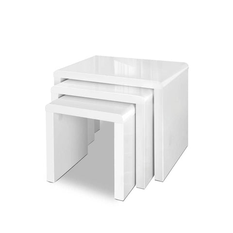 darrahopens Furniture > Living Room Artiss Set of 3 Nesting Tables