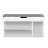 darrahopens Furniture > Living Room Artiss Shoe Cabinet Bench Shoes Organiser Storage Rack Shelf White Cupboard Box