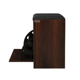 darrahopens Furniture > Living Room Artiss Shoe Cabinet Bench Shoes Storage Rack Organiser Drawer 15 Pairs Walnut