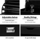 darrahopens Furniture > Living Room Artiss Shoe Cabinet Bench Shoes Storage Rack Organiser Shelf Black 15 Pairs