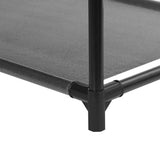 Darrahopens Furniture > Living Room Artiss Shoe Rack Coat Hat Stand Hallway Shoes Storage Tree Metal Shelves Black