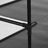 Darrahopens Furniture > Living Room Artiss Shoe Rack Coat Hat Stand Hallway Shoes Storage Tree Metal Shelves Black