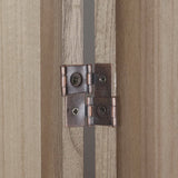 Darrahopens Furniture > Living Room Artiss Silon Room Divider Screen Privacy Wood Dividers Stand 4 Panel Brown