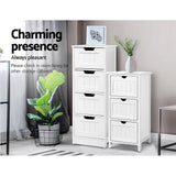 darrahopens Furniture > Living Room Artiss Storage Cabinet Chest of Drawers Dresser Bedside Table Bathroom Stand
