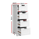 darrahopens Furniture > Living Room Artiss Storage Cabinet Chest of Drawers Dresser Bedside Table Bathroom Stand