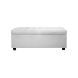 darrahopens Furniture > Living Room Artiss Storage Ottoman Blanket Box Footstool Leather Foot Stool Chest Toy Large