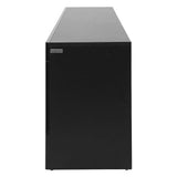 darrahopens Furniture > Living Room Artiss TV Cabinet Entertainment Unit Stand RGB LED Gloss 3 Doors 180cm Black