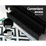 darrahopens Furniture > Living Room Artiss TV Cabinet Entertainment Unit Stand RGB LED Gloss Furniture 160cm Black