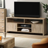 darrahopens Furniture > Living Room Artiss TV Cabinet Entertainment Unit Stand Storage Shelf Sideboard 140cm Oak