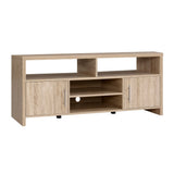 darrahopens Furniture > Living Room Artiss TV Cabinet Entertainment Unit Stand Storage Shelf Sideboard 140cm Oak