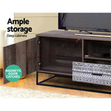 darrahopens Furniture > Living Room Artiss TV Cabinet Entertainment Unit Stand Storage Wooden Industrial Rustic 180cm