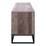darrahopens Furniture > Living Room Artiss TV Cabinet Entertainment Unit Stand Storage Wooden Industrial Rustic 180cm