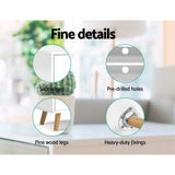 darrahopens Furniture > Living Room Artiss TV Cabinet Entertainment Unit Stand Wooden Scandinavian 120cm White