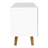 darrahopens Furniture > Living Room Artiss TV Cabinet Entertainment Unit Stand Wooden Scandinavian 120cm White