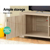 darrahopens Furniture > Living Room Artiss TV Cabinet Entertainment Unit TV Stand Display Shelf Storage Cabinet Wooden