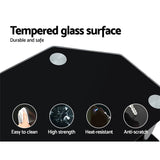 darrahopens Furniture > Living Room Artiss TV Stand Entertainment Unit Media Cabinet Temptered Glass 3 Tiers