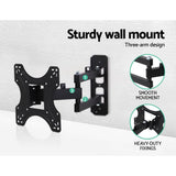 Darrahopens Furniture > Living Room Artiss TV Wall Mount Bracket Tilt Swivel Full Motion 32 37 42 Inch Plasma Screen LCD