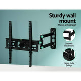 darrahopens Furniture > Living Room Artiss TV Wall Mount Bracket Tilt Swivel Full Motion Flat Slim LED LCD 23 inch to 55 inch