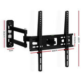 darrahopens Furniture > Living Room Artiss TV Wall Mount Bracket Tilt Swivel Full Motion Flat Slim LED LCD 23 inch to 55 inch