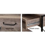 darrahopens Furniture > Living Room Artiss Wooden Hallway Console Table - Wood