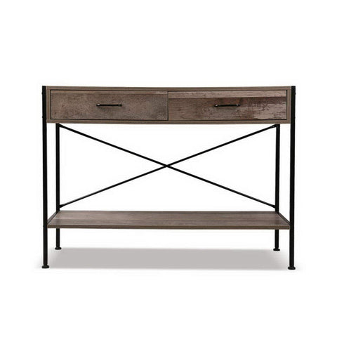 darrahopens Furniture > Living Room Artiss Wooden Hallway Console Table - Wood