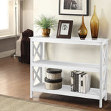 darrahopens Furniture > Living Room Artiss Wooden Storage Console Table - White