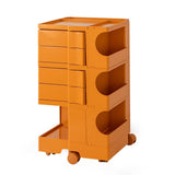 darrahopens Furniture > Living Room ArtissIn Bedside Table Side Tables Nightstand Organizer Replica Boby Trolley 5Tier Orange