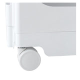 darrahopens Furniture > Living Room ArtissIn Bedside Table Side Tables Nightstand Organizer Replica Boby Trolley 5Tier White