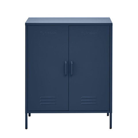 Darrahopens Furniture > Living Room ArtissIn Buffet Sideboard Locker Metal Storage Cabinet - SWEETHEART Blue