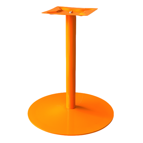 Darrahopens Furniture > Living Room Coral Round Table Base - Orange
