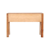 darrahopens Furniture > Living Room Hall Table 2 Storage Drawers Solid Acacia Wooden Frame Hallway in Oak Color