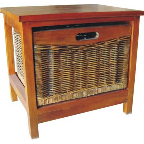Darrahopens Furniture > Living Room Hyssop Bedside 1 Chest of Drawers Cane Bedroom Kitchen Bathroom Storage Cabinet