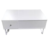 Darrahopens Furniture > Living Room Lift Up White Coffee Table With Storage