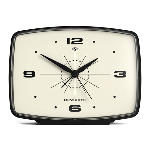 Darrahopens Furniture > Living Room Newgate Brooklyn Alarm Clock - Black