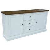 Darrahopens Furniture > Living Room Norah Buffet Table 165cm 3 Door 3 Drawer Solid Acacia Timber Wood