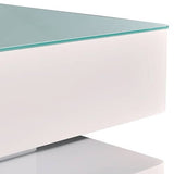 darrahopens Furniture > Living Room Stylish Coffee Table High Gloss Finish Shiny White Colour with 4 Drawers Storage