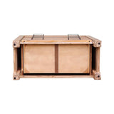 darrahopens Furniture > Living Room Tallboy with 4 Storage Drawers Solid Wooden Assembled in Oak Colour