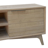 Darrahopens Furniture > Living Room Tyler 166cm ETU Entertainment TV Unit 2 Door Solid Acacia Timber Brushed Smoke