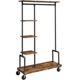 darrahopens Furniture > Living Room VASAGLE Clothes Rack Rustic Brown HSR66BX