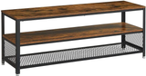 darrahopens Furniture > Living Room VASAGLE Industrial TV Stand for Screen Size up to 60 Inches Rustic Brown LTV50BX