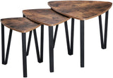 darrahopens Furniture > Living Room Vintage Nesting Coffee Table Set of 3