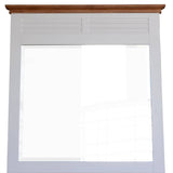 Darrahopens Furniture > Living Room Virginia Dresser Vanity Mirror for Bedroom - White
