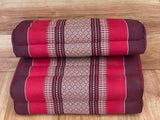 Darrahopens Furniture > Mattresses 3-Fold Zafu Meditation Cushion Medium Size-RED